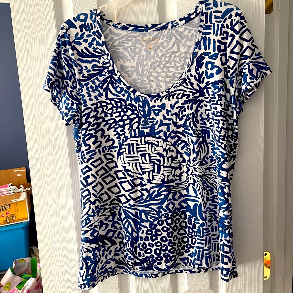Lilly Pulitzer cotton tee